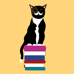 bookshirecat's shop on Spoonflower: fabric, wallpaper and home decor