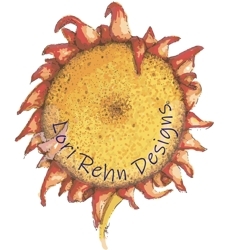Logo_lorirehn_designs_sunflower_persimion_with_copyright_symbol-01_preview